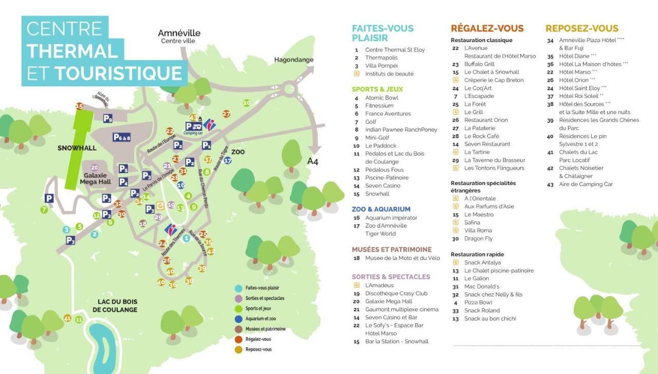 Amneville Centre Touristique Exteriér fotografie